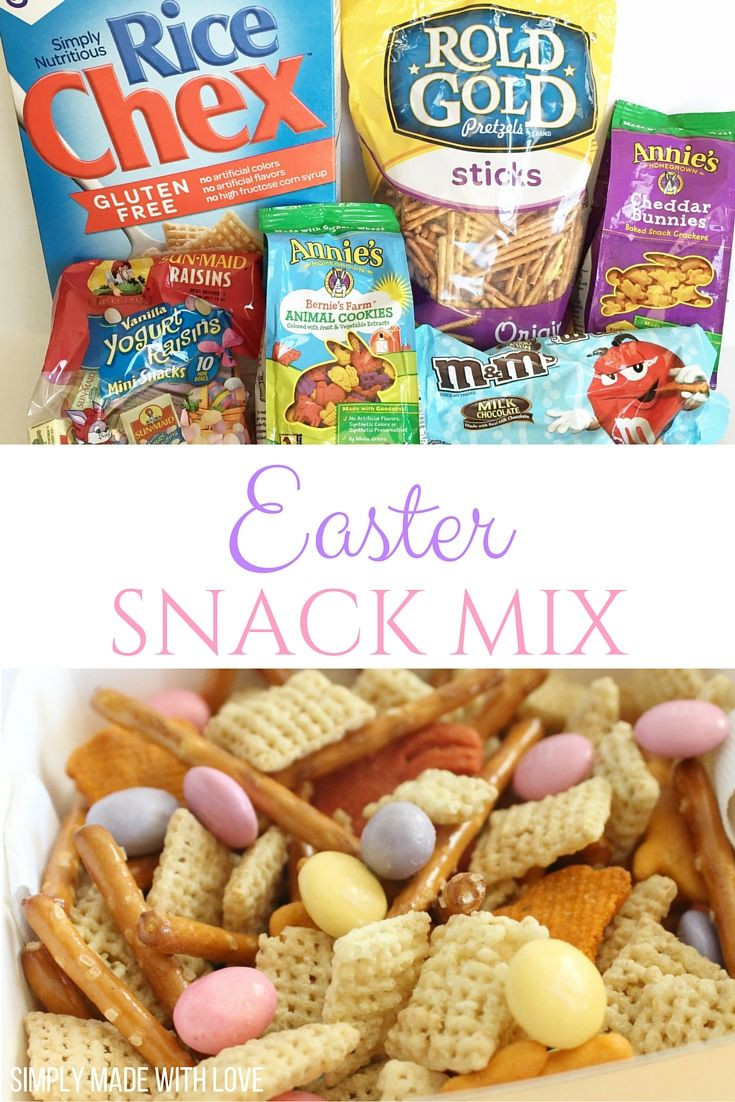 School Easter Party Ideas
 simply made with love Easter Snack Mix
