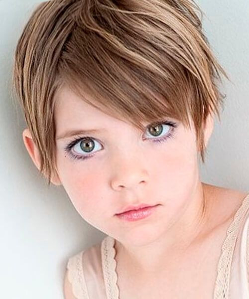 Short Haircuts For Kids Girl
 Pixie short hairstyle for little girls zoey