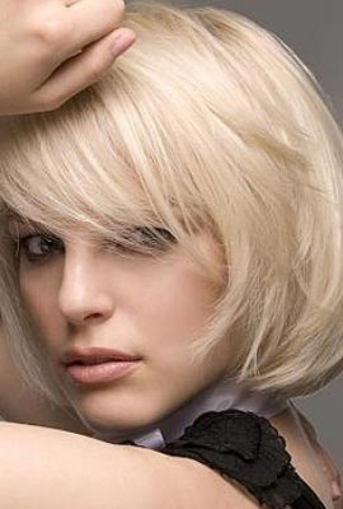Side Bob Hairstyles
 Hair style Idea Short Layered Bob Hairstyle with Bangs