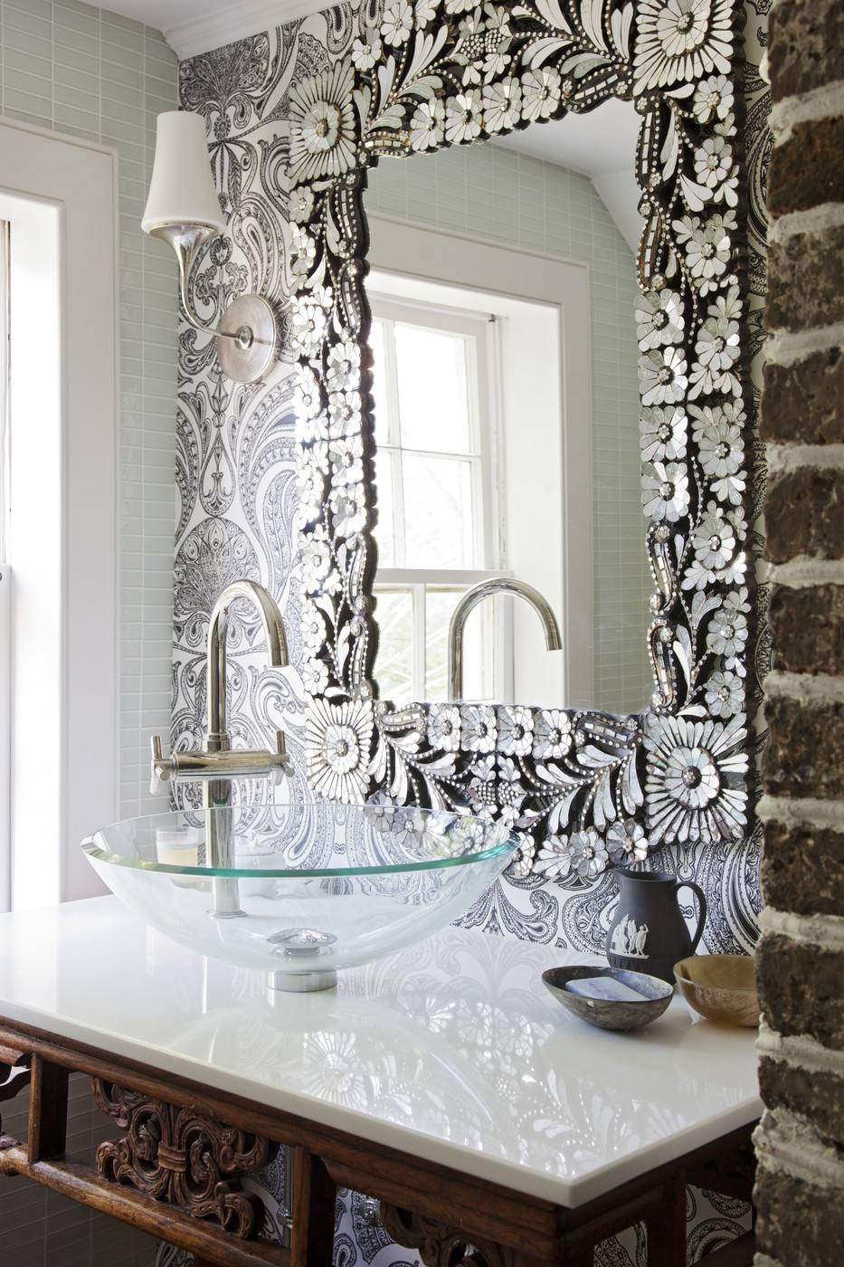 Silver Bathroom Wall Decor
 15 Inspirations of Long Silver Wall Mirrors