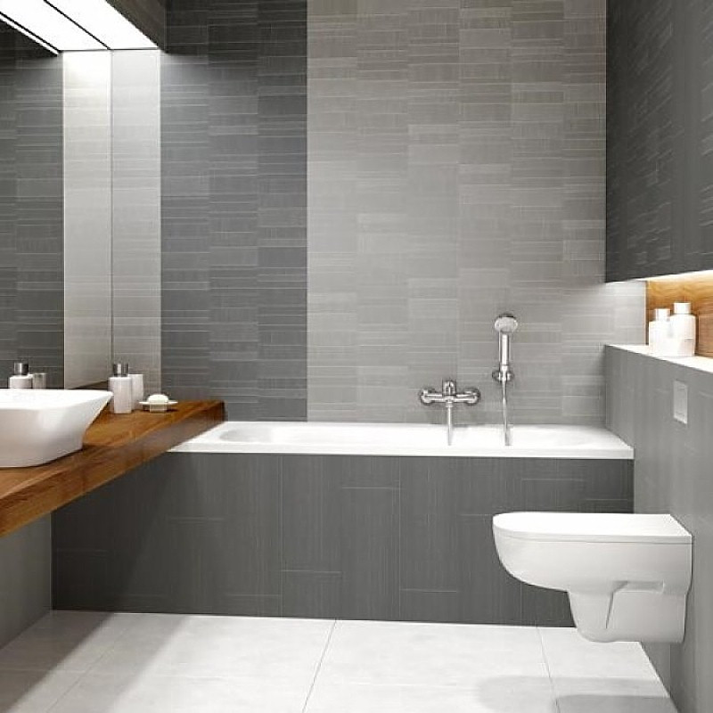 Silver Bathroom Wall Decor
 Modern Decor Silver Mosaic Bathroom Wall Panels The