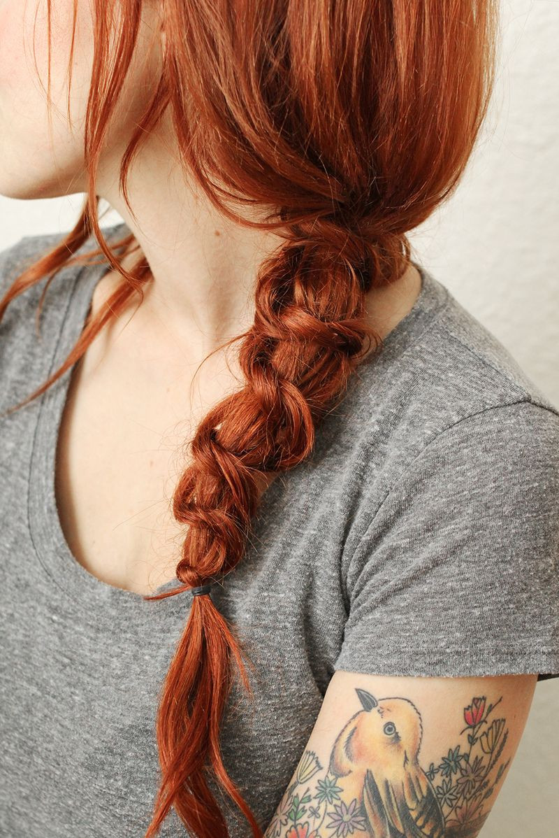 Simple Braided Hairstyles
 How To Style A Simple Knot Braid – A Beautiful Mess