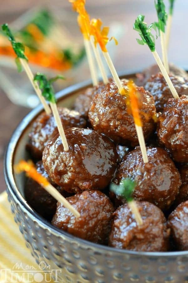 Slow Cooker Meatball Appetizer
 Slow Cooker Cocktail Meatballs Mom Timeout