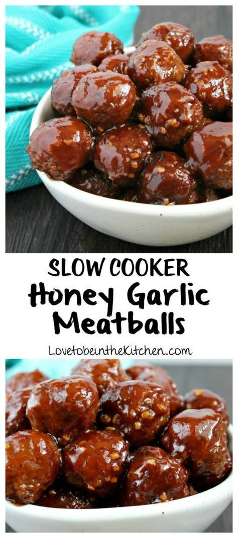 Slow Cooker Meatball Appetizer
 Slow Cooker Honey Garlic Meatballs Recipe