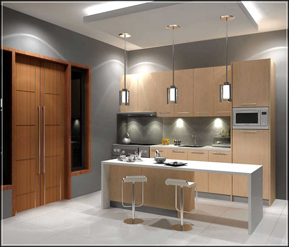 Small Modern Kitchen Ideas
 Fill the Gap in the Small Modern Kitchen Designs
