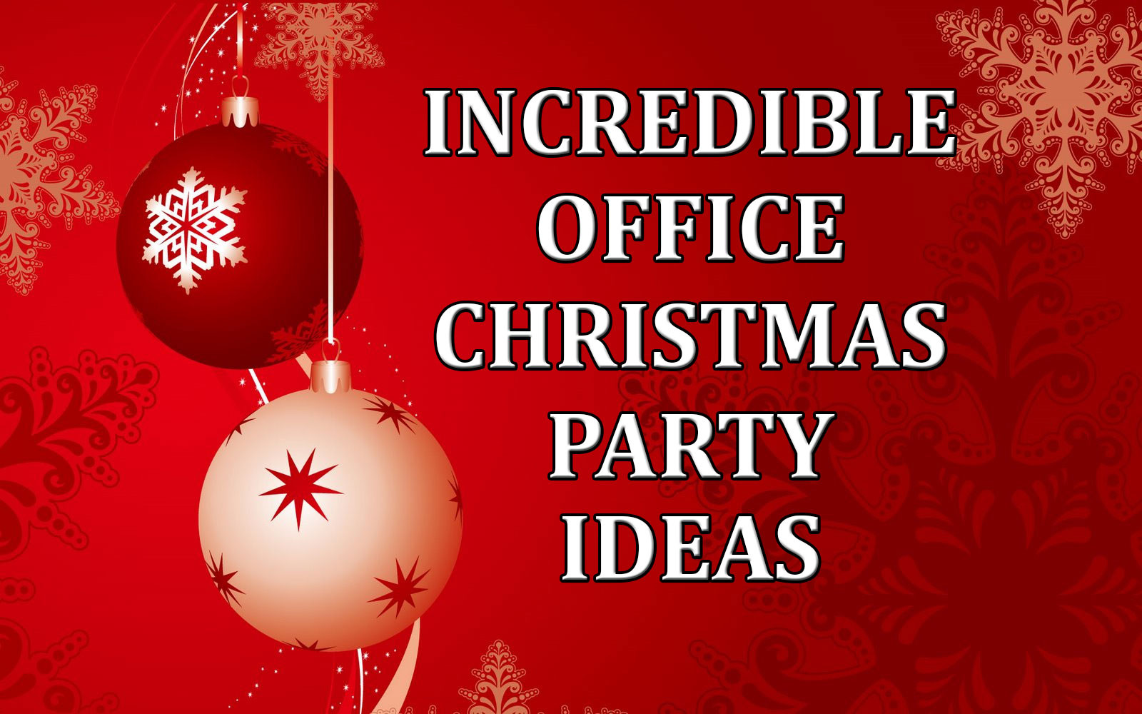 Small Office Holiday Party Ideas
 Incredible fice Christmas Party Ideas edy Ventriloquist