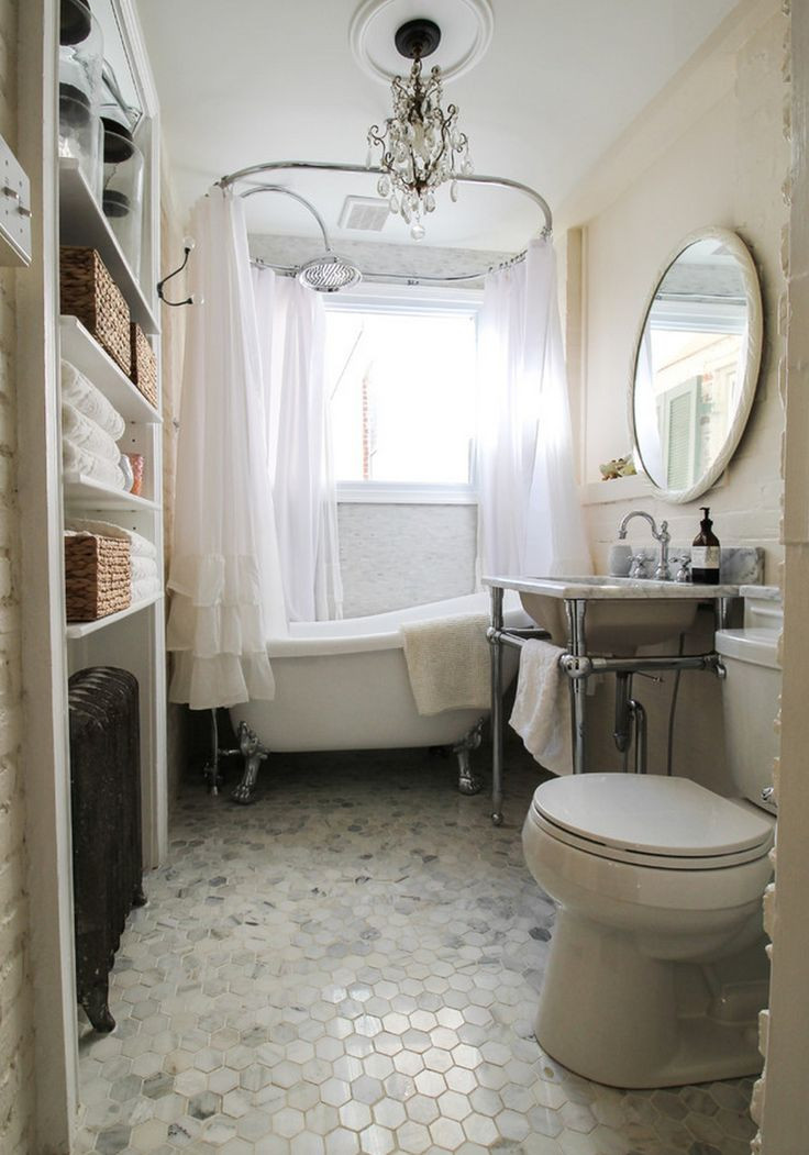 Small Vintage Bathroom Ideas
 25 bästa idéerna om Vintage bathrooms på Pinterest