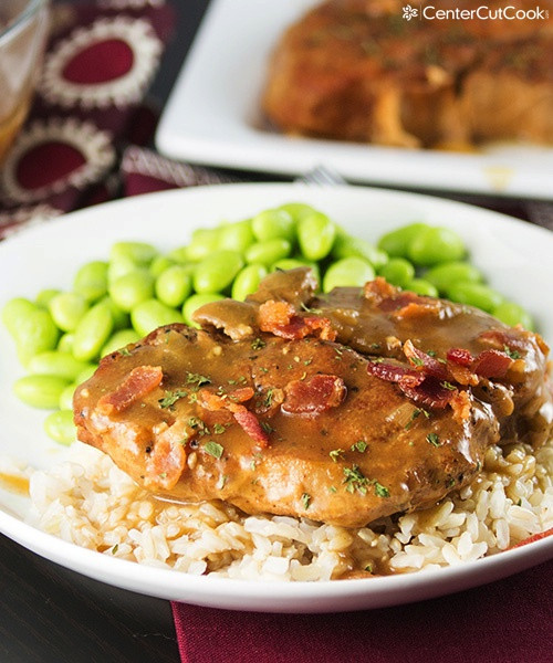 Smothered Pork Chops And Rice
 Slow Cooker Smothered Pork Chops Recipe