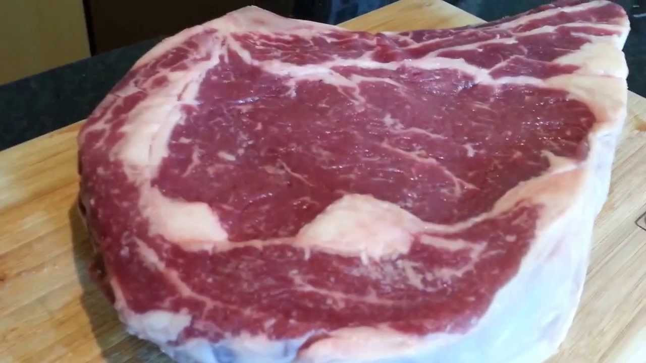 Sous Vide Prime Rib Steak
 Herb Buttered 2" Thick Bone In Prime Ribeye Sous Vide