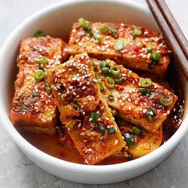 Spicy Tofu Recipes
 Spicy Korean Tofu Rasa Malaysia