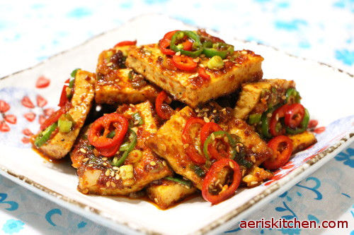 Spicy Tofu Recipes
 Aeri’s Kitchen Korean Recipes by Aeri Lee Cooking Food