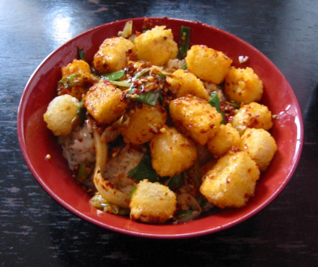 Spicy Tofu Recipes
 Spicy Tofu by JeskaD Ve arian Recipes Wiki