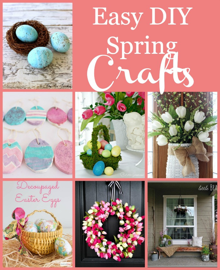 Spring Ideas Diy
 Easy DIY Spring Crafts