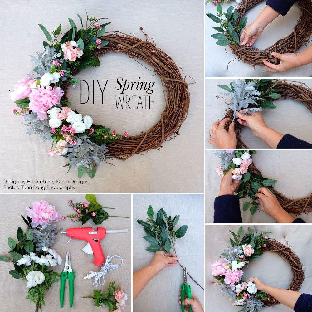 Spring Ideas Diy
 DIY Spring Wreath Wreaths