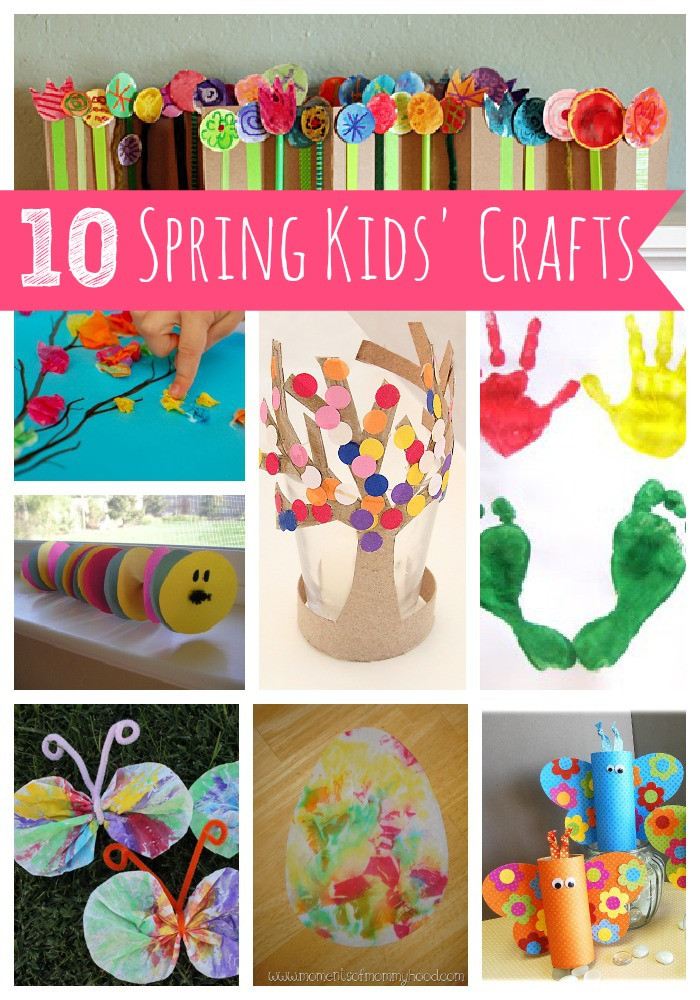 Spring Ideas For Kids
 10 Spring Kids’ Crafts