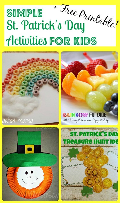 St Patrick's Day Activities For Kids
 5 Fun and Easy St Patrick s Day Activities for Kids