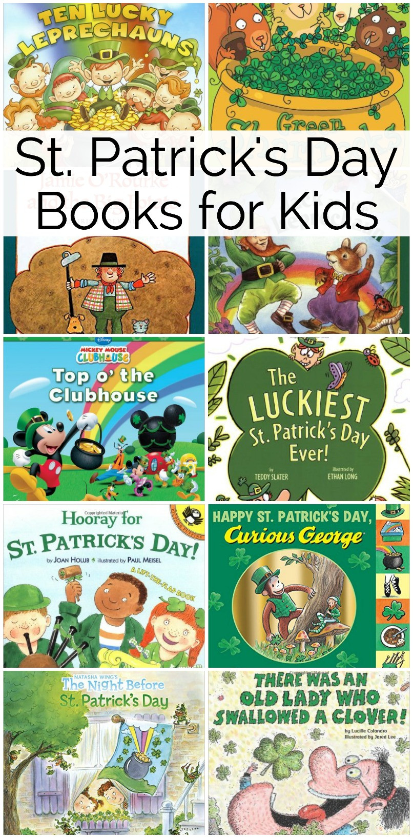 St Patrick's Day Activities For Kids
 St Patrick s Day Books for Kids