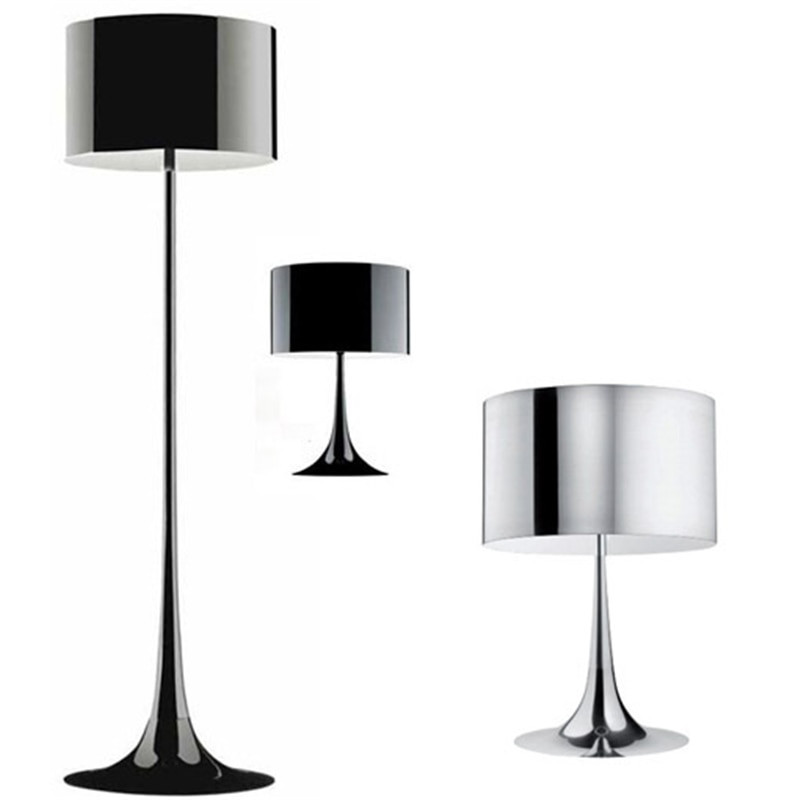 Stand Lamps For Living Room
 Dia 39cm H170cm White Black Modern Wrought Iron Floor Lamp