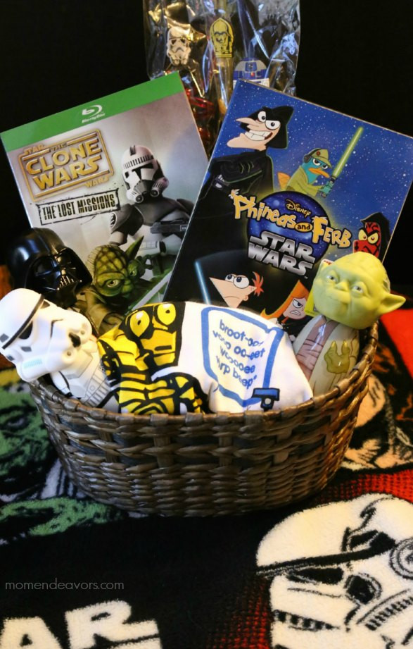 Star Wars Gift Basket Ideas
 Star Wars Kids Movie Gift Basket Idea