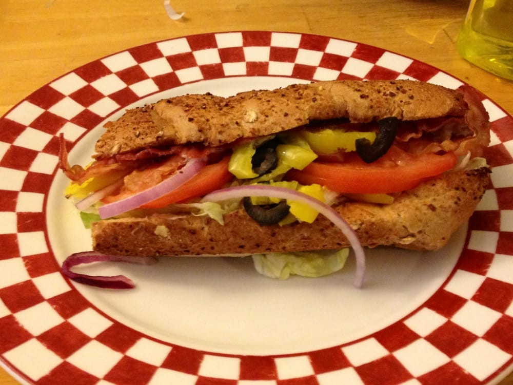 Subway Whole Grain Bread
 6 inch BLT sandwich on whole grain bread Yelp