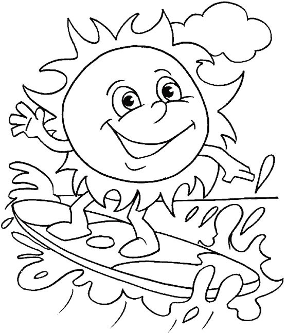 The Best Ideas for Summer Coloring Pages for Kids - Home, Family, Style ...