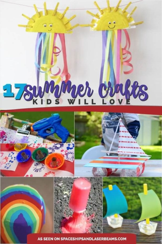 Summer Craft For Children
 17 Great Summer Crafts for Kids Spaceships and Laser Beams