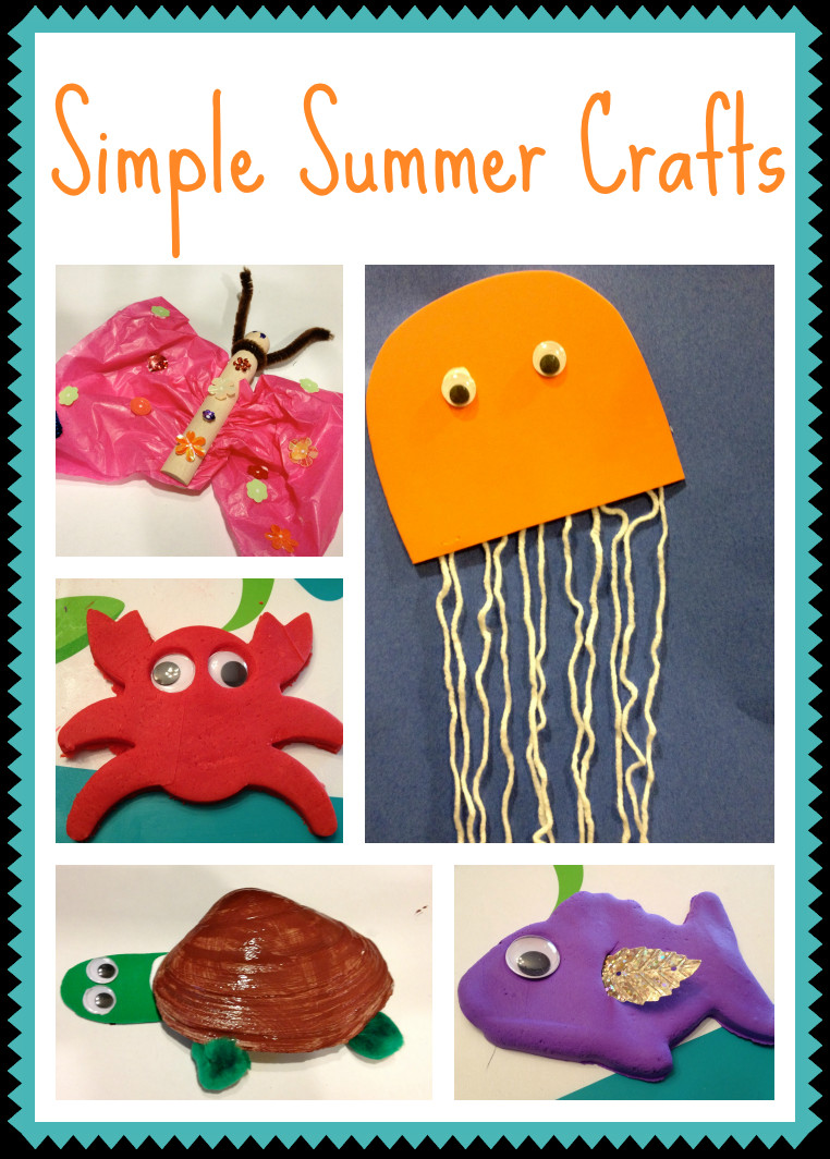 Summer Craft For Children
 5 Simple Summer Crafts for Kids The Chirping Moms