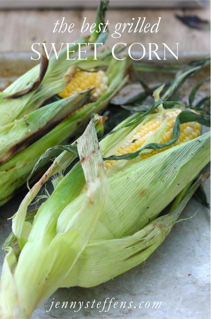 Sweet Corn On The Grill
 Jenny Steffens Hobick Grilled Corn on the Cob