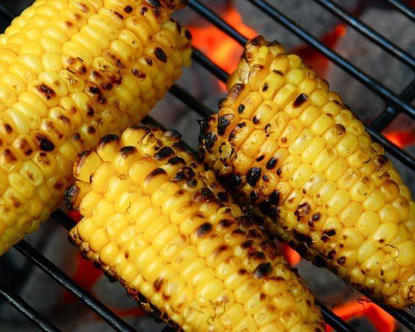 Sweet Corn On The Grill
 Grilled Jersey Sweet Corn with Balsamic and Parmesan