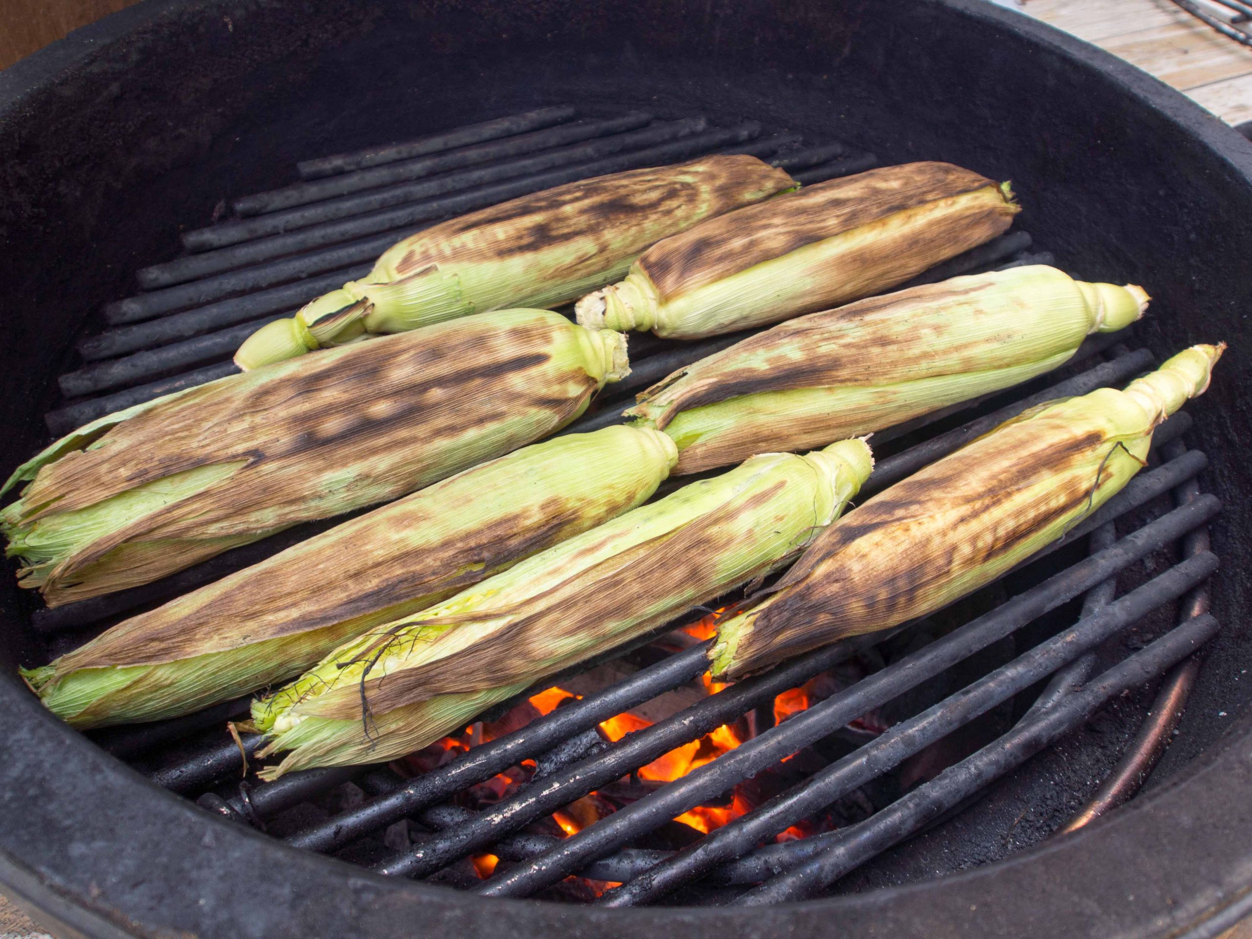 Sweet Corn On The Grill
 Grilled Sweet Corn in the Husk Food & Fire