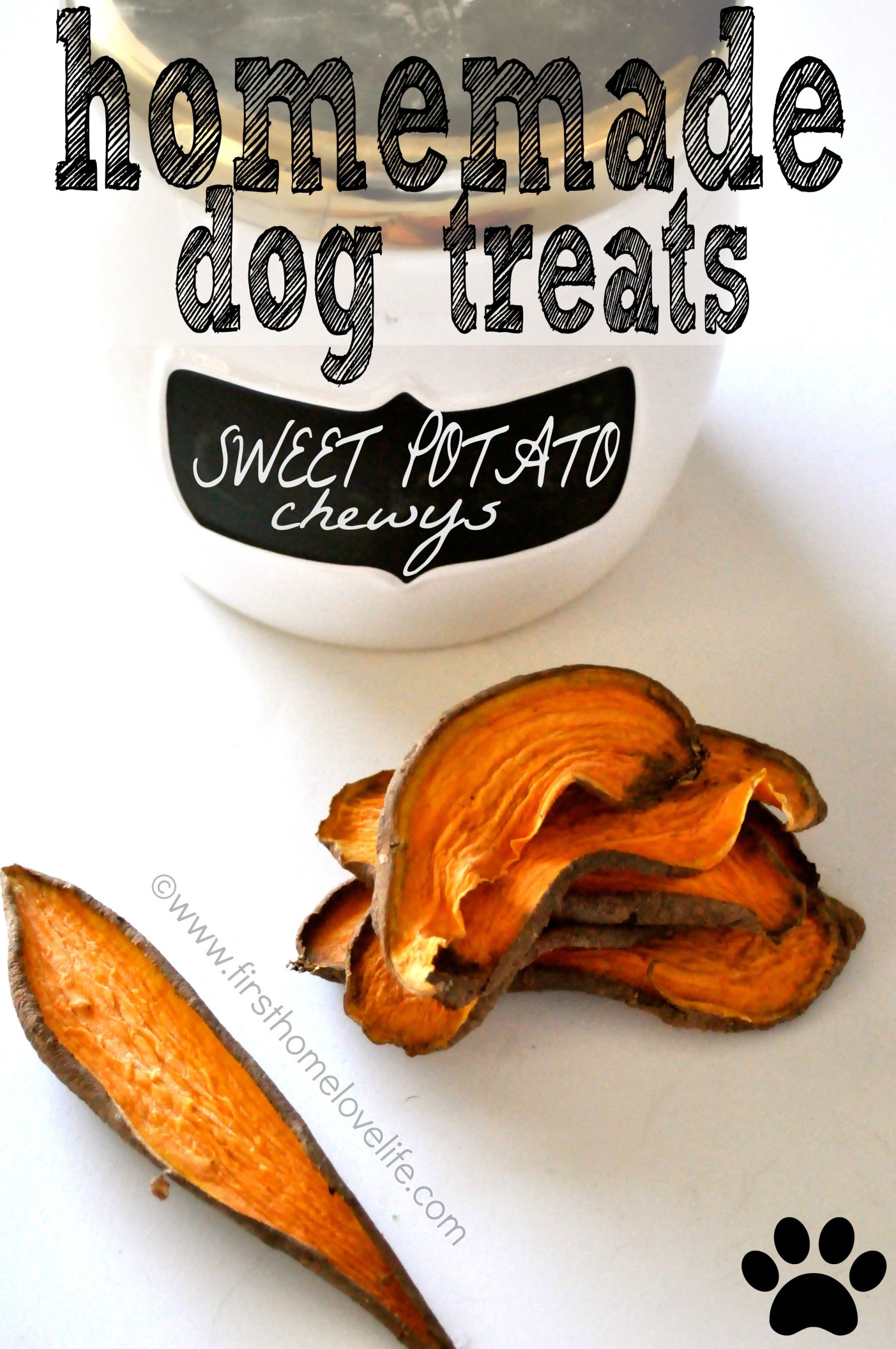 Sweet Potato Dog Chews
 Homemade Sweet Potato Dog Treats First Home Love Life