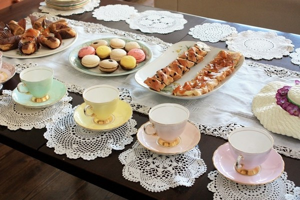 Tea Party Table Setting Ideas
 Table runner ideas – fresh accents of a festive table decor