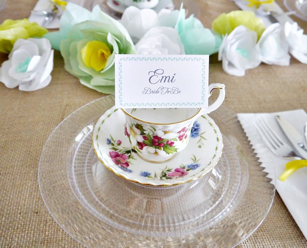 Tea Party Table Setting Ideas
 40 Tea Party Decorations To Jumpstart Your Planning