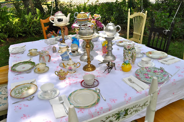 Tea Party Table Setting Ideas
 ewe hooo A Delightful Doll Tea Party