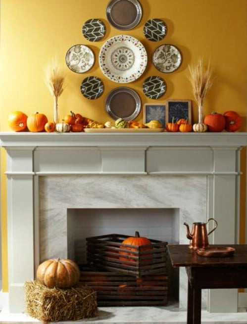 Thanksgiving Mantel Ideas
 25 Easy to Make DIY Thanksgiving Decorating Ideas DIY