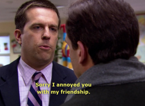 The Office Quotes About Friendship
 the office true Friendship trustuswelie •