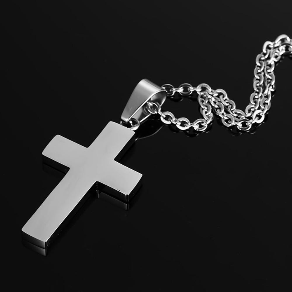 Titanium Cross Necklace
 Solid Titanium Steel Cross Necklace – Incredibly Divine