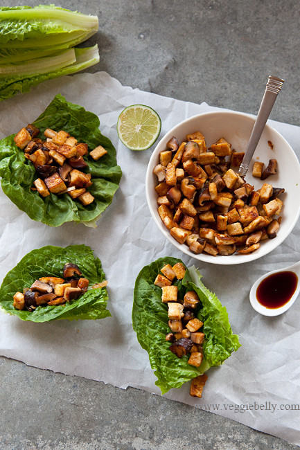 Tofu Lettuce Wraps Recipes
 8 Ingre nt Tofu Mushroom Lettuce Wraps