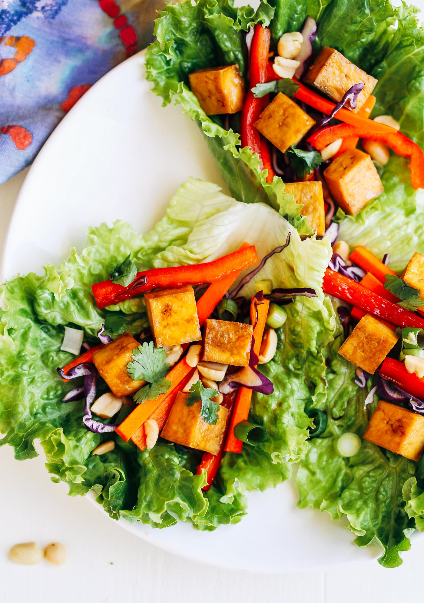 Tofu Lettuce Wraps Recipes
 Baked Thai Tofu Lettuce Wraps Making Thyme for Health