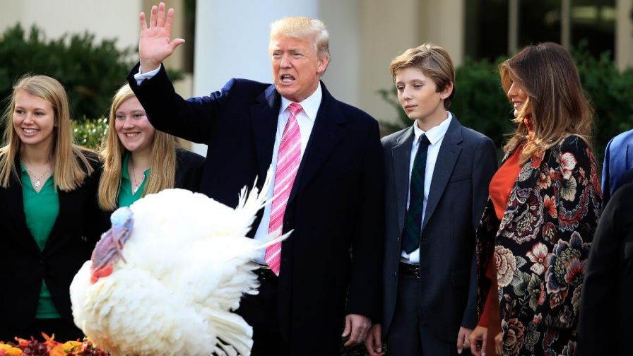 Trump Thanksgiving Turkey
 Trump pardons turkey A look at the White House s