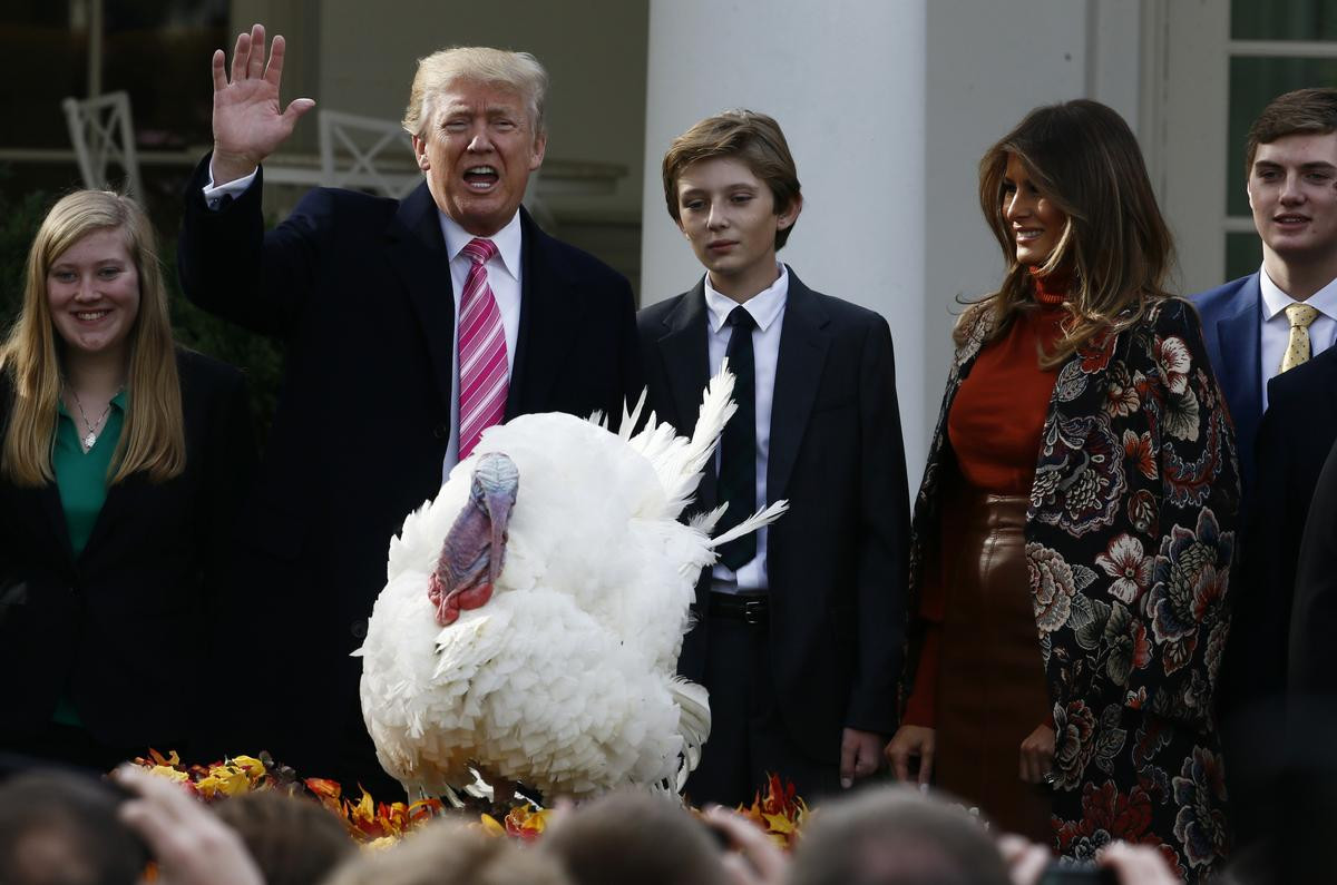 Trump Thanksgiving Turkey
 Trump pardons turkey in annual Thanksgiving tradition