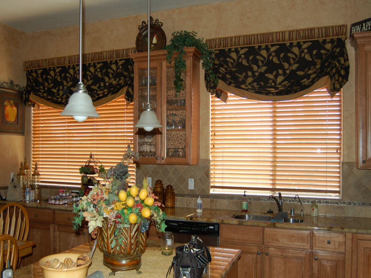 Tuscan Kitchen Curtains
 Dining room draperies tuscan kitchen curtains valances