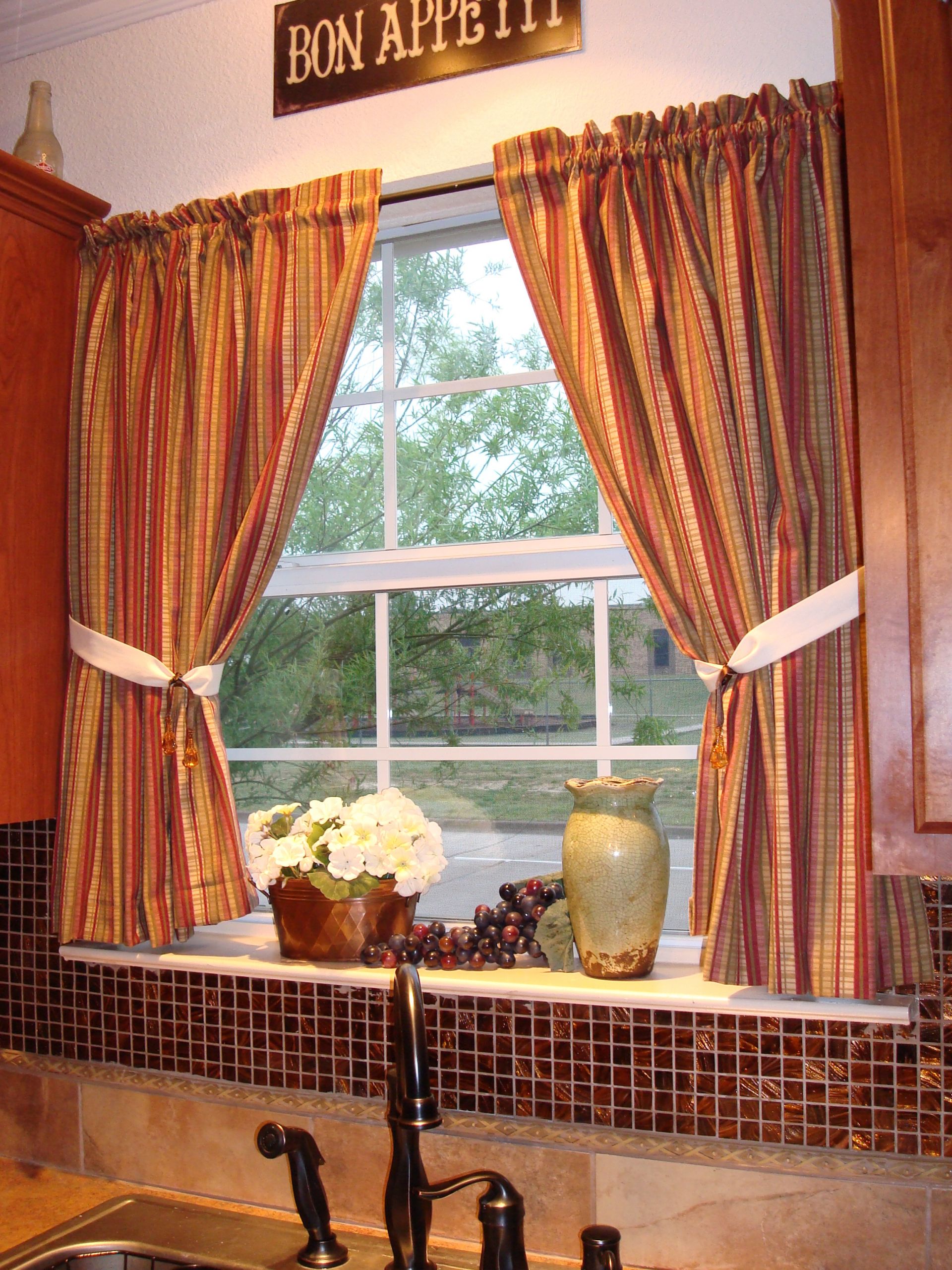 Tuscan Kitchen Curtains
 My Tuscan Kitchen Before and After – texastwangdebi