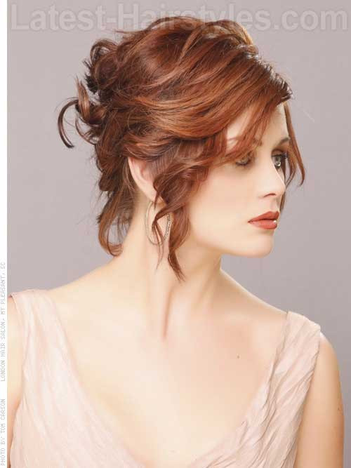 Up Hairstyles For Short Hair Wedding
 14 Short Hair Updo for Wedding
