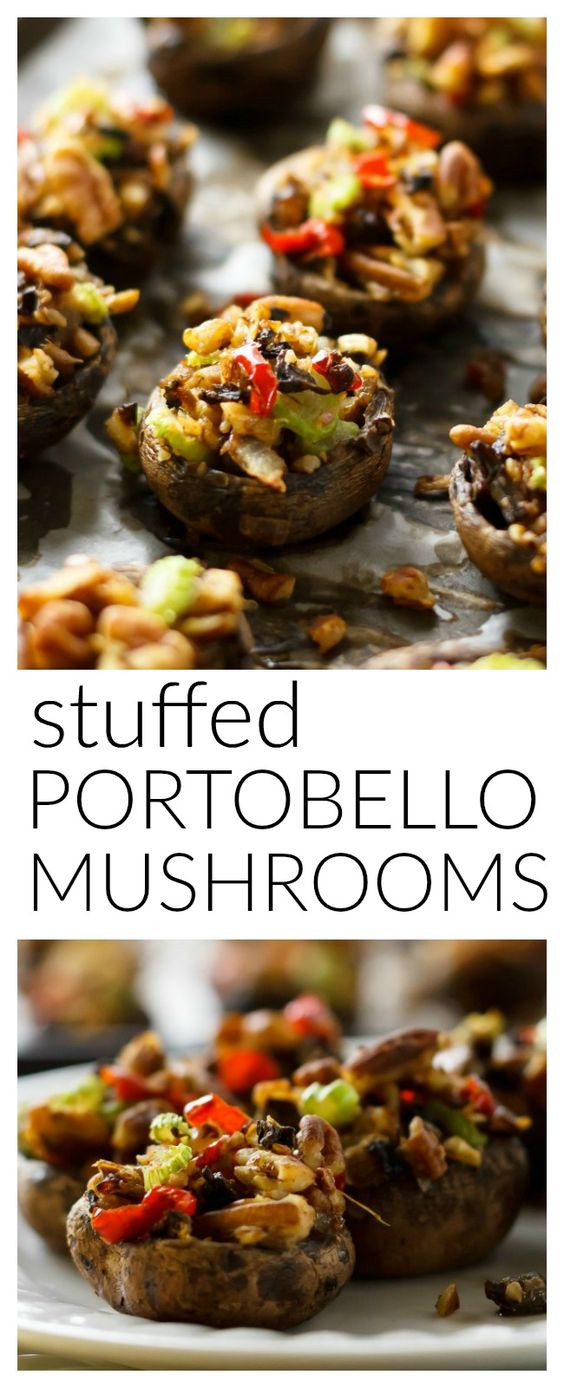 Vegan Stuffed Mushrooms Recipe
 Vegan Stuffed Portobello Mushrooms Recipe