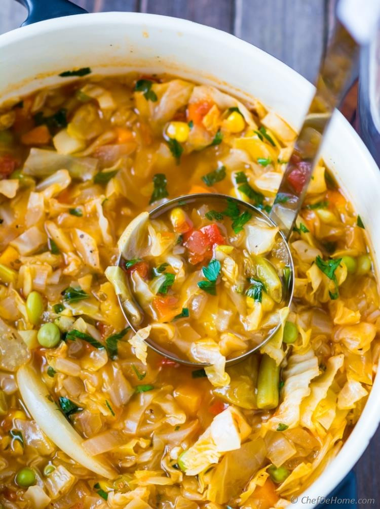 Vegetarian Cabbage Recipes Easy
 Ve arian Cabbage Soup Recipe