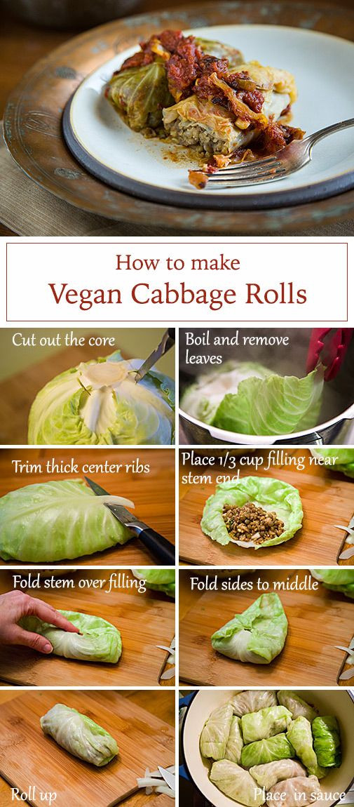 Vegetarian Cabbage Recipes Easy
 Vegan Cabbage Rolls Recipe