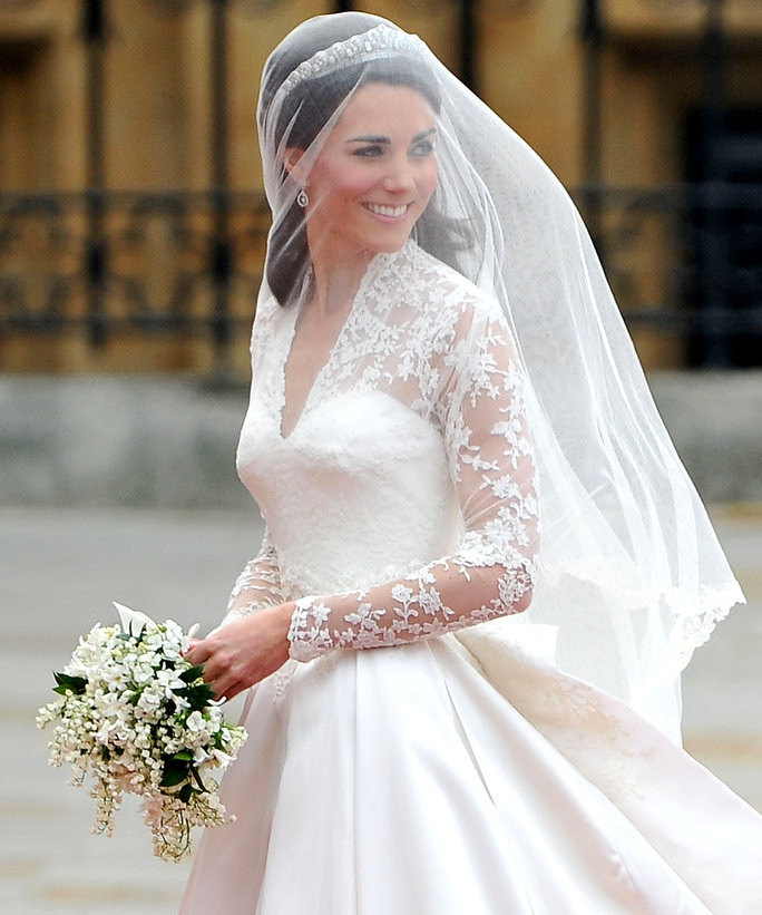 Veils For Short Wedding Dresses
 The Most Gorgeous Celebrity Veils Ever