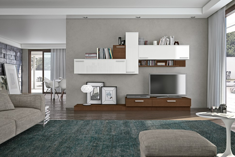 Wall Cabinet Living Room
 Modern Living Room Wall Units With Storage Inspiration