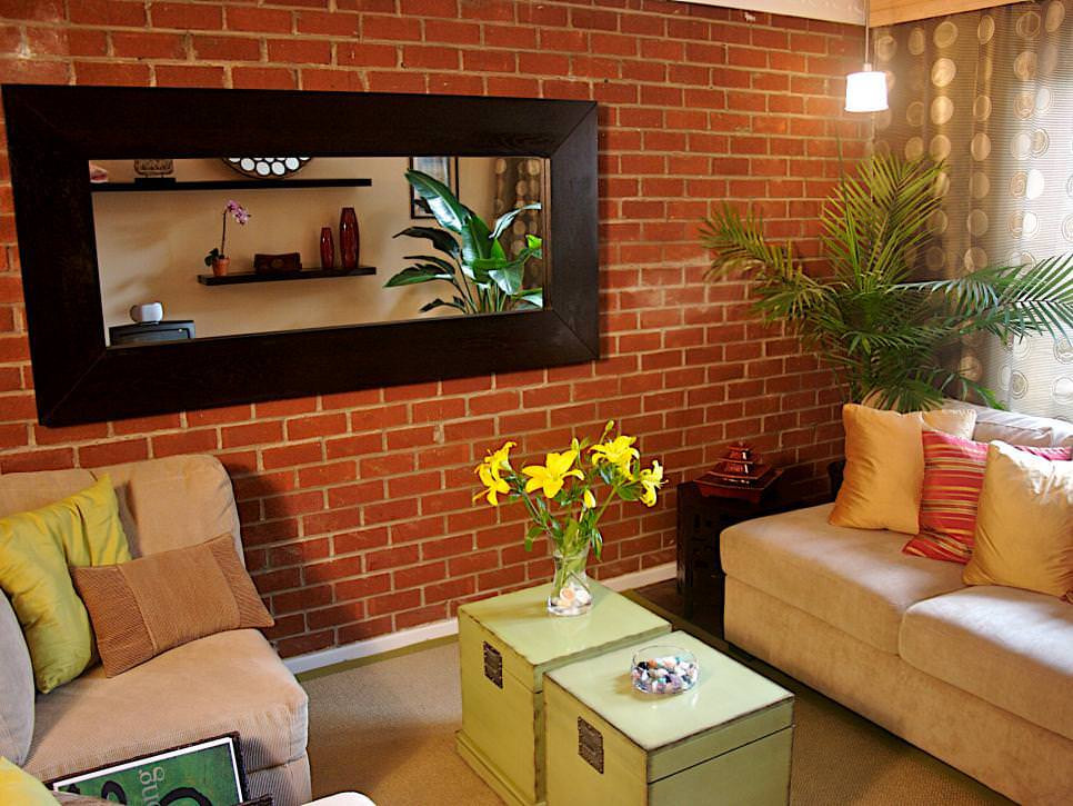 Wall Designs For Living Room
 25 Brick Wall Designs Decor Ideas For Living Room
